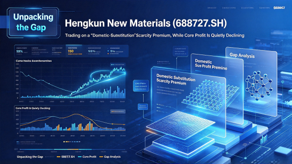 Hengkun New Materials(688727.SH): Trading on a "Domestic-Substitution" Scarcity Premium, While Core Profit Is Quietly Declining