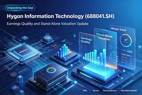 Hygon Information Technology (688041.SH) — Earnings Quality and Stand-Alone Valuation Update